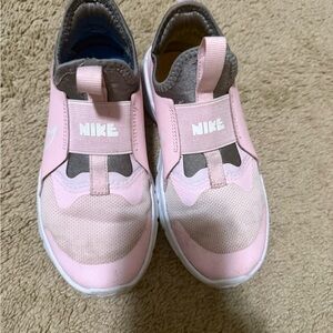 Nike Kids Pink Slip-On Sneakers